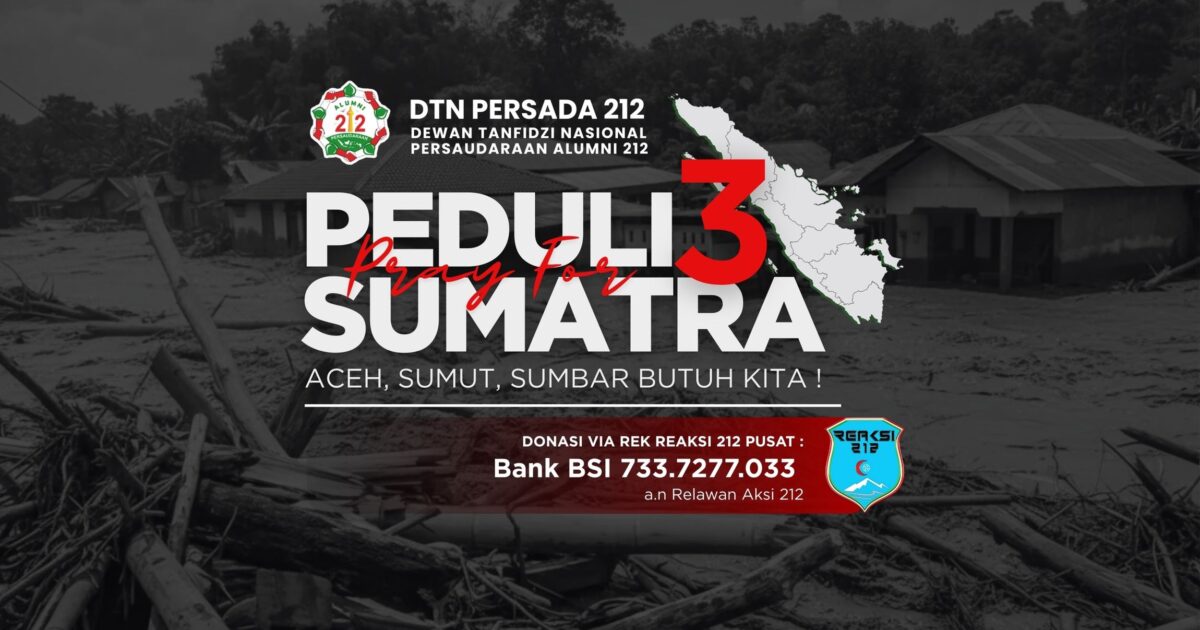 Persada 212 Peduli Bencana Sumatra