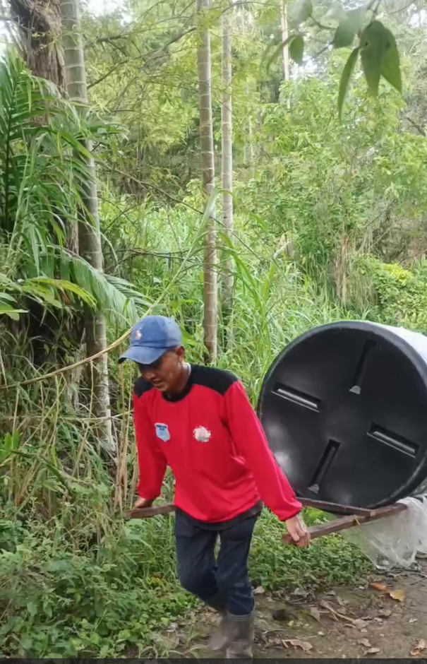 [Video] REAKSI 212 Kab. Tanah Datar Perbaiki Instalasi Air Bersih